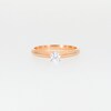 0.20 CT. Diamond Solitaire Engagement Ring in 14K Rose Gold (J/I2)