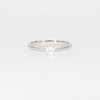 CT. Princess-Cut Certified Diamond Solitaire Engagement Ring in 14K White Gold (J/I2