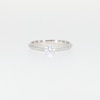 0.30 CT. Certified Diamond Solitaire Engagement Ring in 14K Gold (J/I2