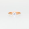 1.00 CT. Canadian Certified Diamond Solitaire Engagement Ring in 14K Rose Gold (J/I2)