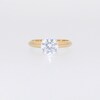 CT. Canadian Certified Diamond Solitaire Engagement Ring in 14K Gold (J/I2