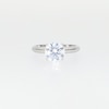 2.00 CT. Certified Diamond Solitaire Engagement Ring in 14K White Gold (J/I2)