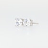 2.00 CT. T.W. Certified Lab-Created Diamond Solitaire Stud Earrings in 14K Gold (F/SI2