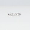 0.80 CT. T.W. Diamond Ten Stone Scallop Edge Anniversary Band in 10K Gold