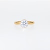 1.40 CT. T.W. Certified Lab-Created Diamond Frame Engagement Ring in 14K Gold (F/SI2)