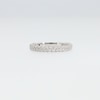 Vera Wang Love Collection 0.29 CT. T.W. Certified Diamond Woven Anniversary Band in 18K Gold (F/SI2