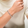 1.00 CT. T.W. Certified Lab-Created Diamond Curb Chain Bracelet in Hollow Sterling Silver (I/SI2) - 8.5”