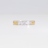 0.23 CT. T.W. Diamond Five Stone Anniversary Band in Sterling Silver