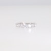 1.50 CT. T.W. Certified Lab-Created Diamond Graduated Seven Stone Anniversary Band in 14K White Gold (F/VS2)