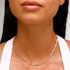 3.2mm Paper Clip Chain Necklace in Hollow 14K Gold - 16.25"