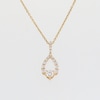 0.50 CT. T.W. Milestones Diamond Graduated Teardrop Pendant in 10K Gold